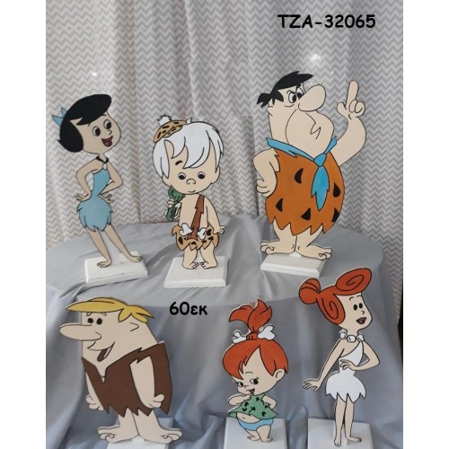 ΦΛΙΝΣΤΟΝΕΣ FLINSTONES  ΞΥΛΙΝΗ ΦΙΓΟΥΡΑ ΤΖΑ-32065